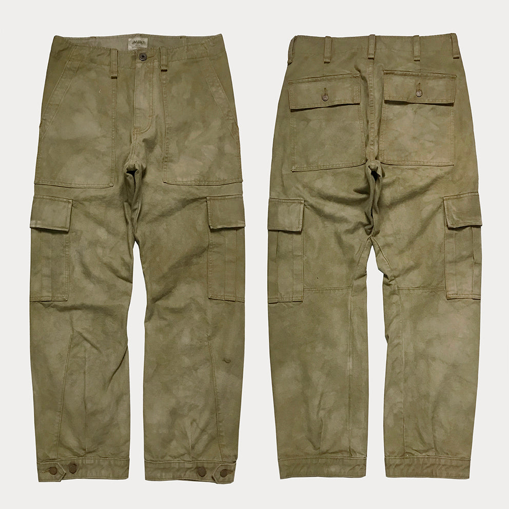 BZEN UNARMY - M.1487 L29-CLAYTON REGULAR STRAIGHT CARGO PANT-12.5
