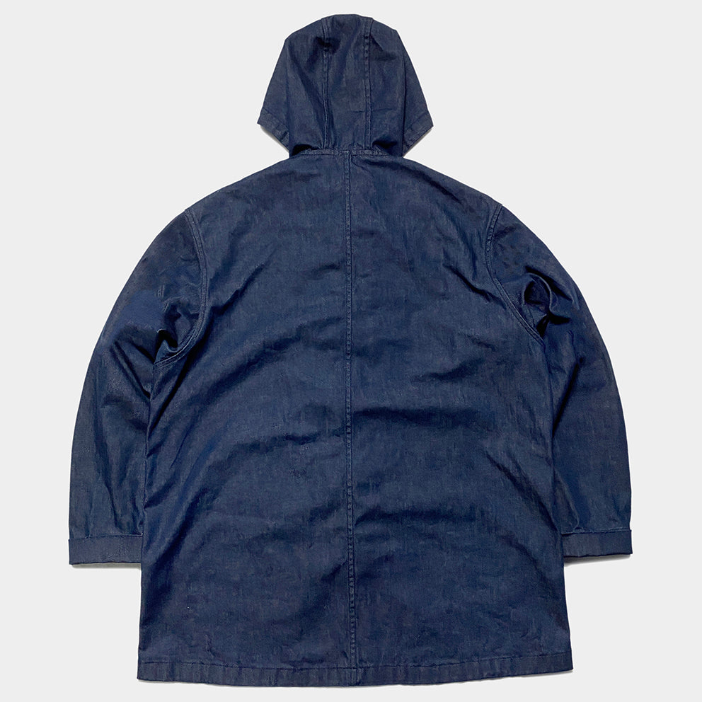 Denim duffle coat hotsell