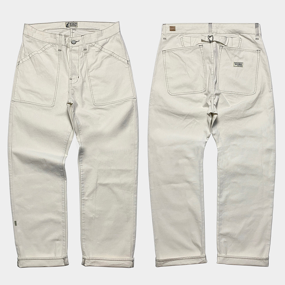 BZEN M.1077 QUENTIN L32 RELAX STRAIGHT 4 POCKET CANVAS