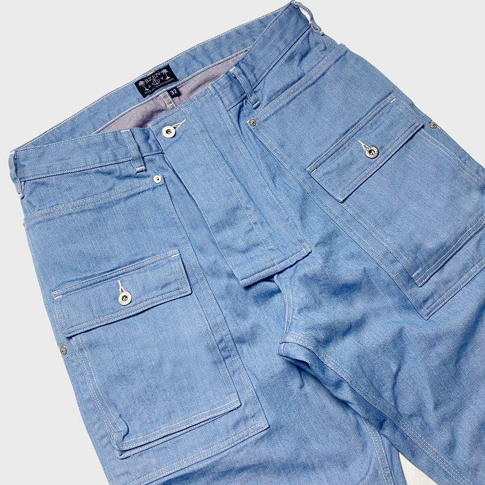 「Blue-B」ELLEGARDEN BZEN M.1170 DECKS 8P-UK13 REGULAR FIT USN INSPIRED 8 POCKET
