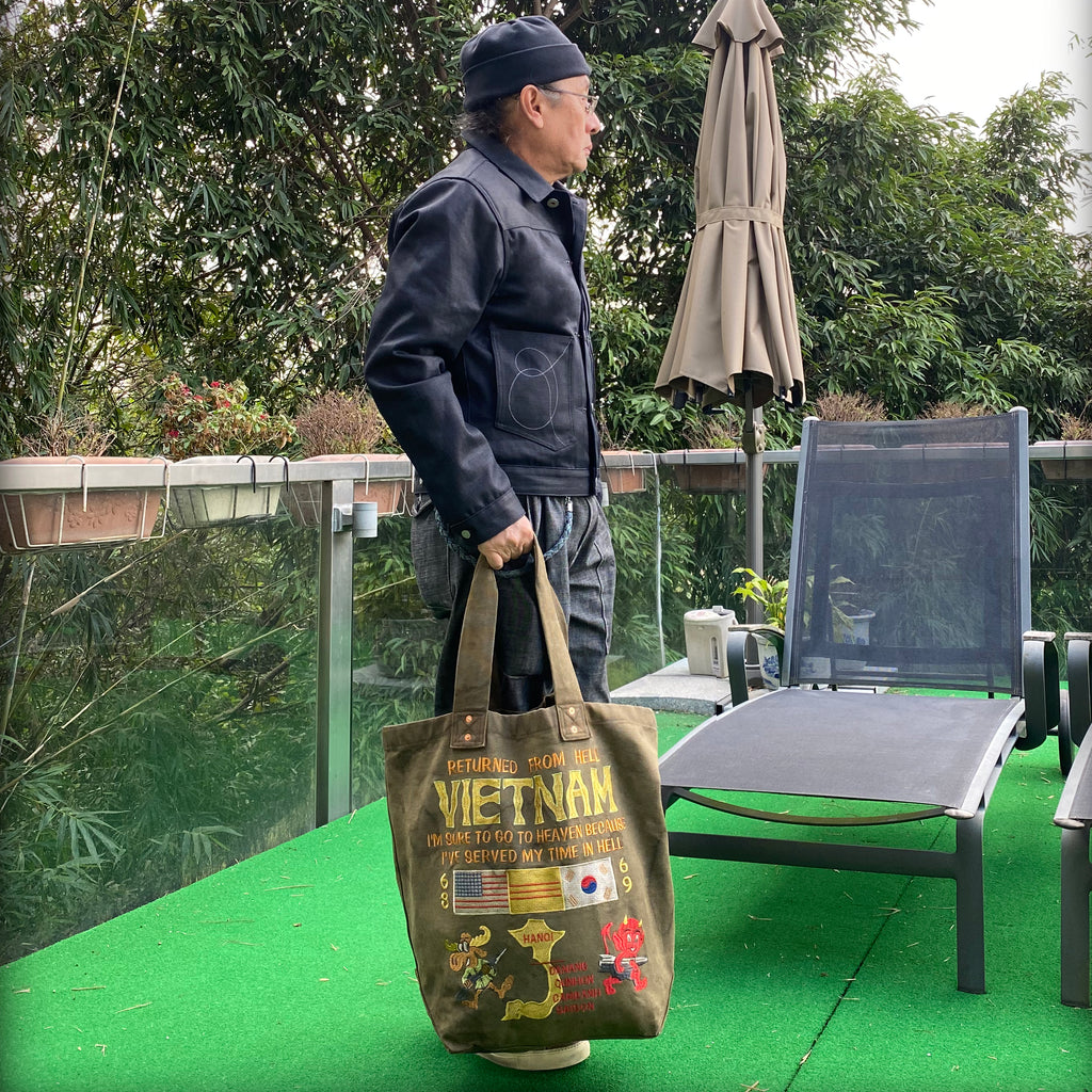 BZEN TOTE20-18MG NAM TOTE BAG-20oz-E0 MOSS GREEN – Miner49er