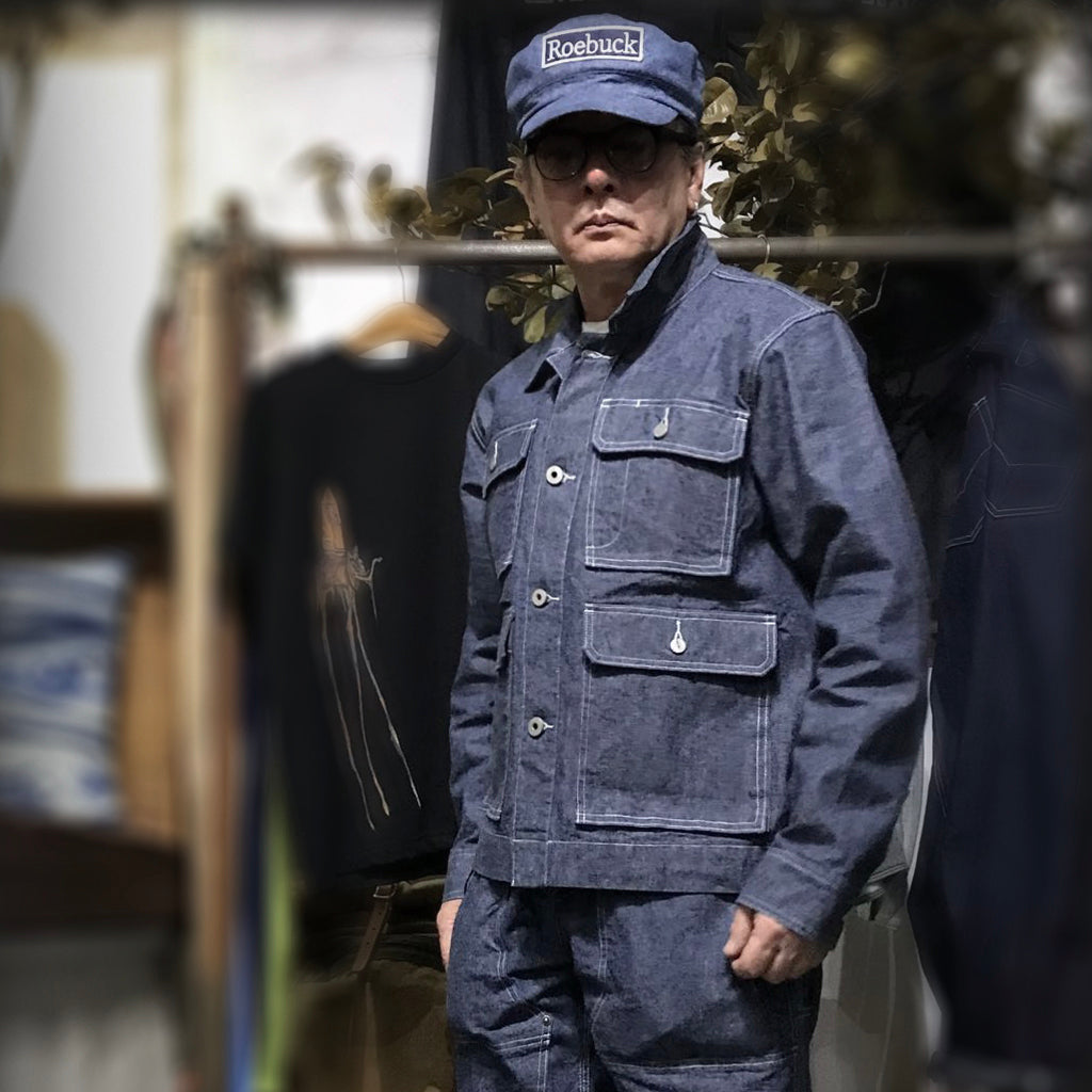 denim workwear jacket