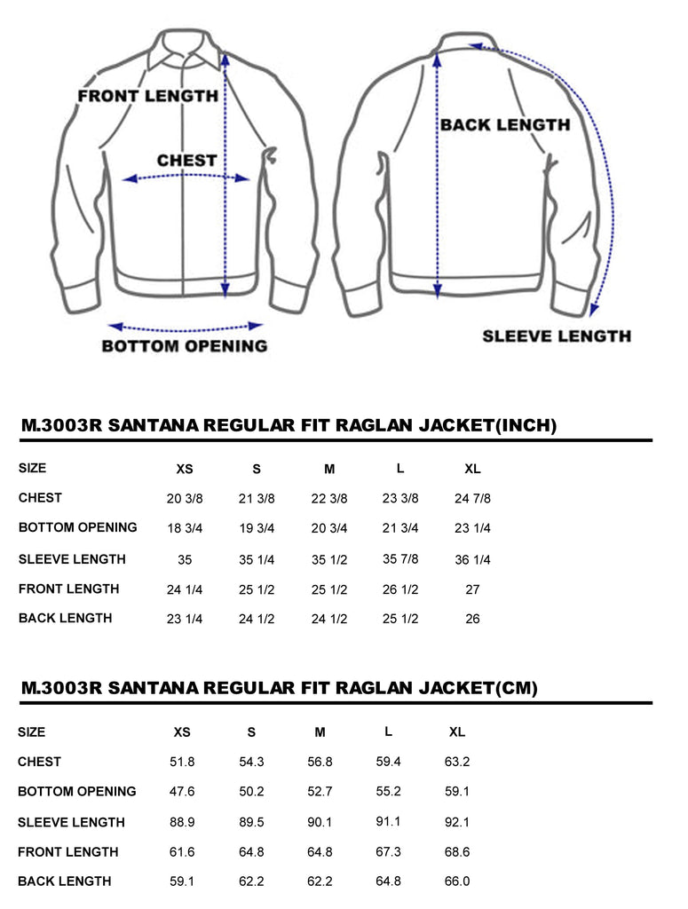 BZEN M.3003R-SANTANA-NB UNISEX REGULAR FIT RAGLAN SLEEVE
