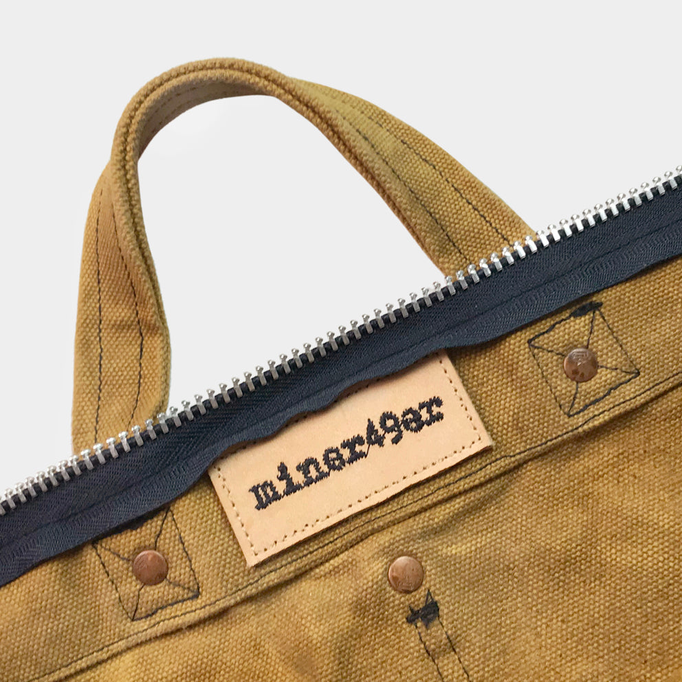 BZEN RECYLED DENIM PATCHWORK MAIL BAG- INDIGO – Miner49er.Shop