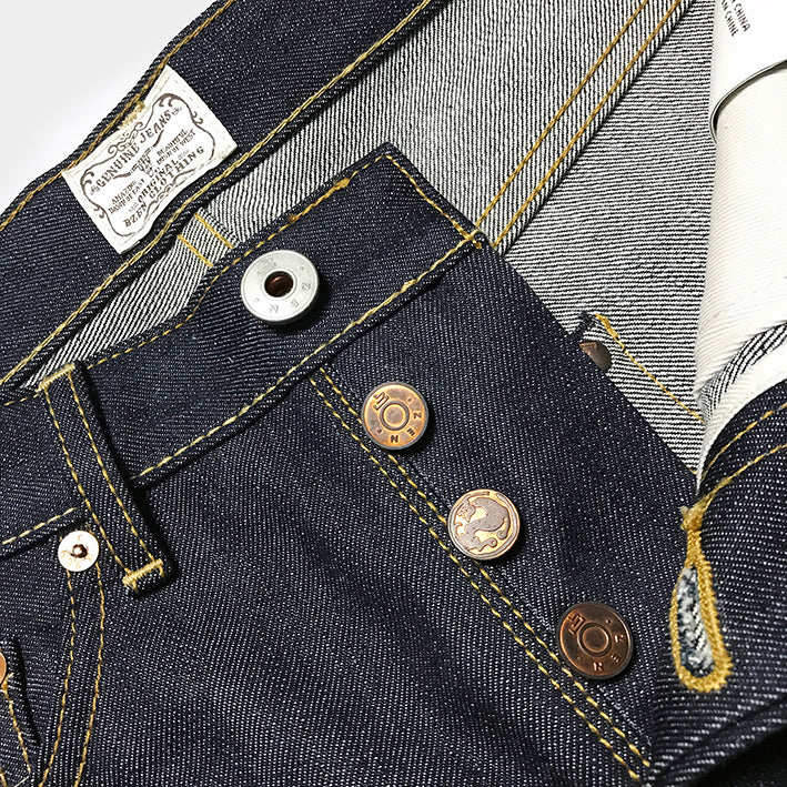 Bzen M.1257 Mens Heritage Slim Bootcut Japanese Selvage