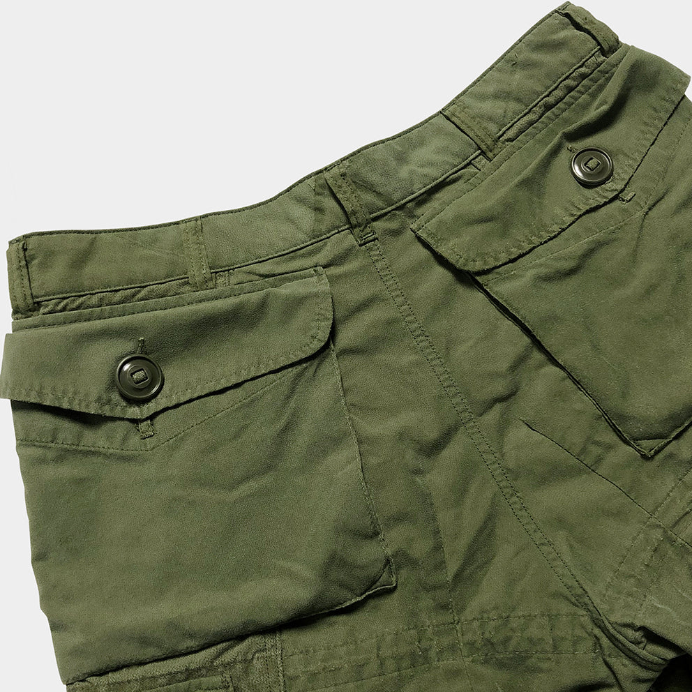 Army green cargo pants LV, Hand-stamped in Los