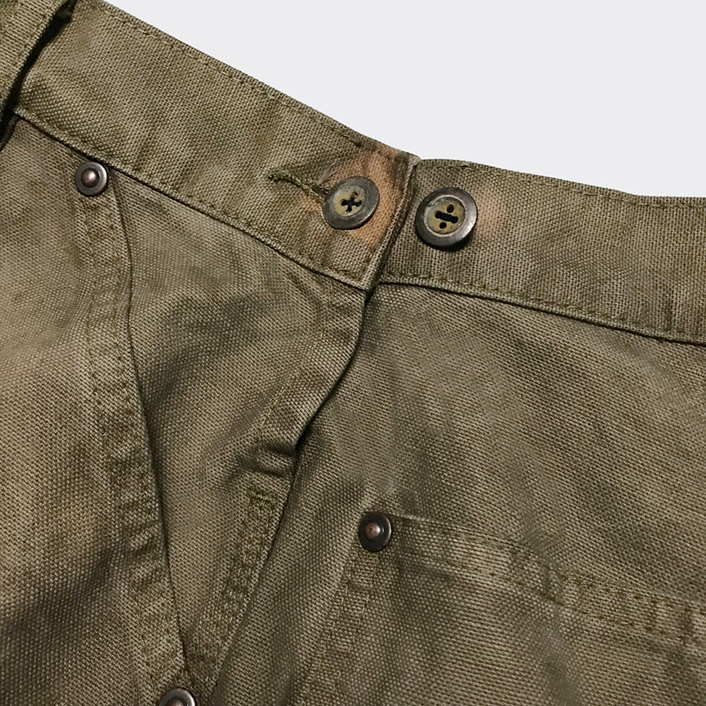 BZEN M.1170-TUCKER DOUBLE FRONT PANEL WORK PANT- 12.5oz