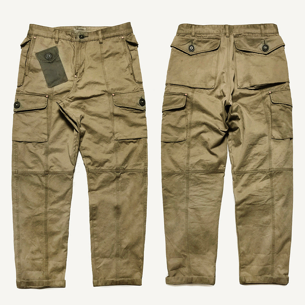 BZEN M.1119 L32 RANGER-2 REGULAR FIT 7 POCKET VEGGIE DYED