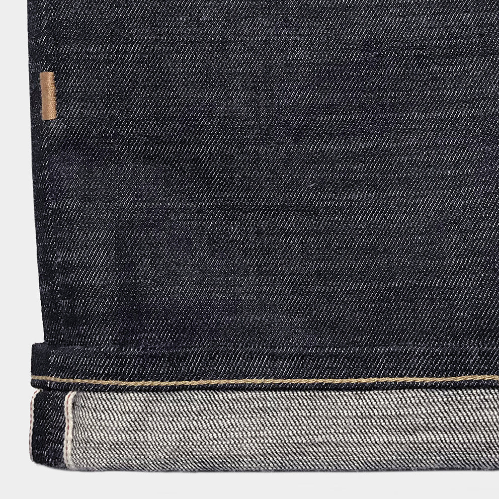 Bzen M.1093 Mens Blu Blu Regular Straight Leg Selvage Denim Sashiko –  Miner49er.Shop