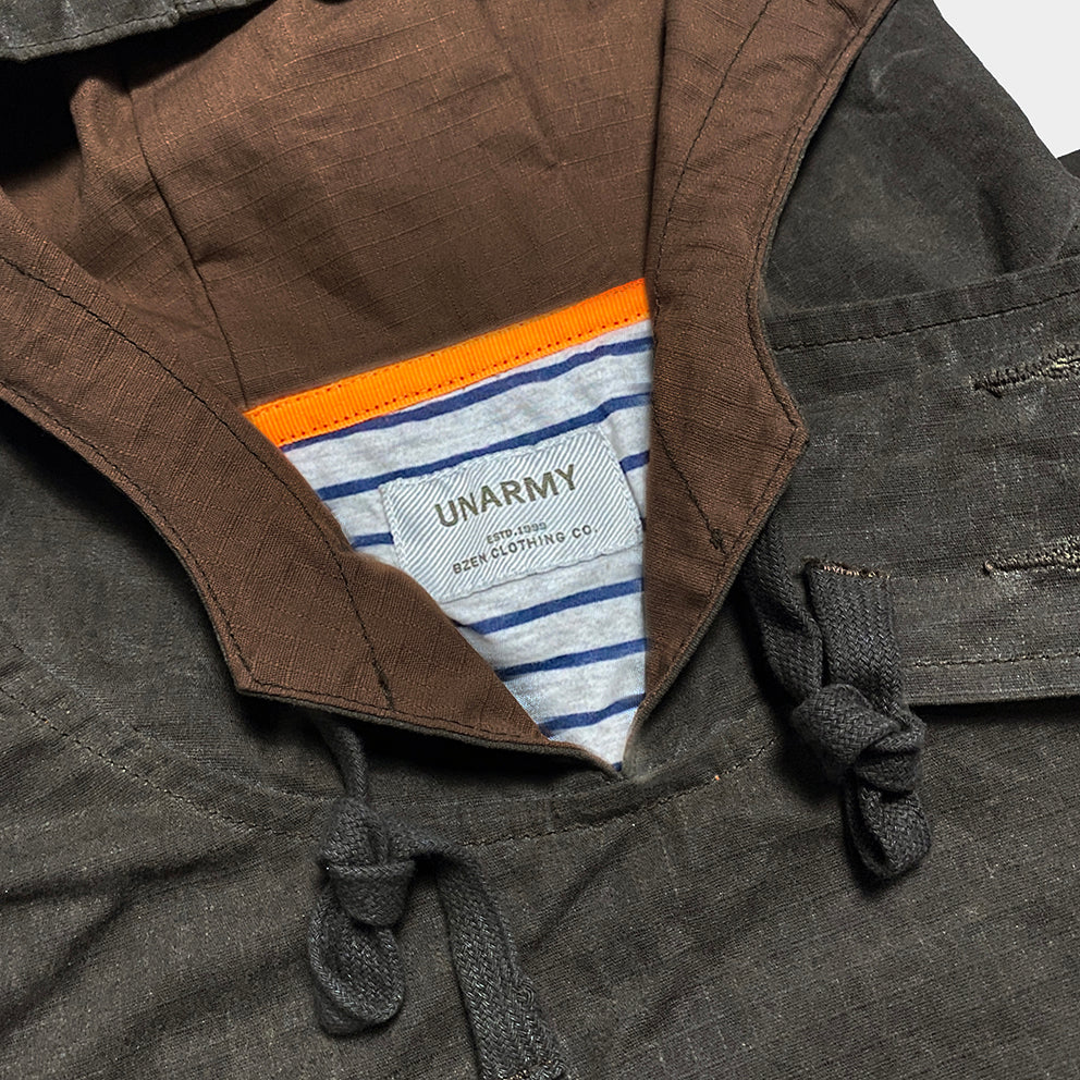 BZEN M.3186R CAIN REGULAR FIT 7 POCKET LINED WAXED RIP STOP