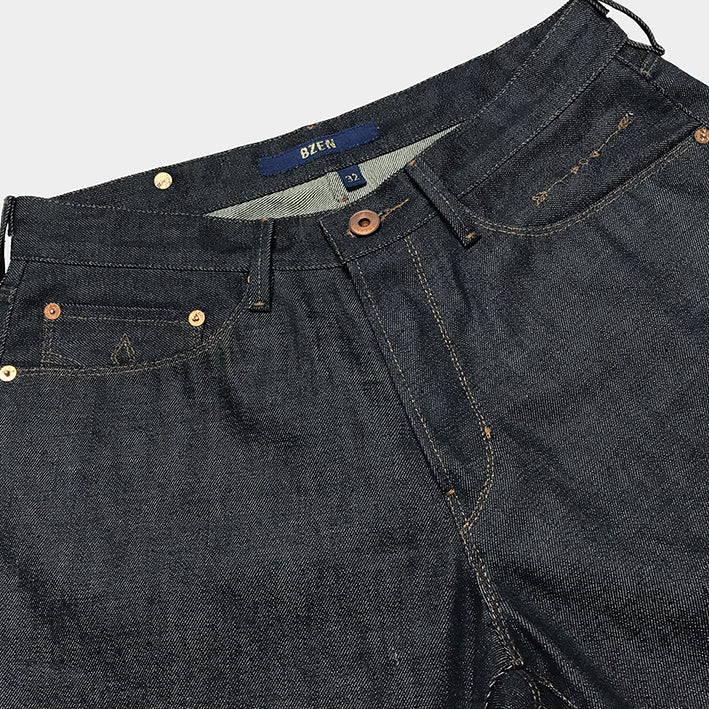HODDLE DENIM JEAN INDIGO/WHITE STICH - メルカリ