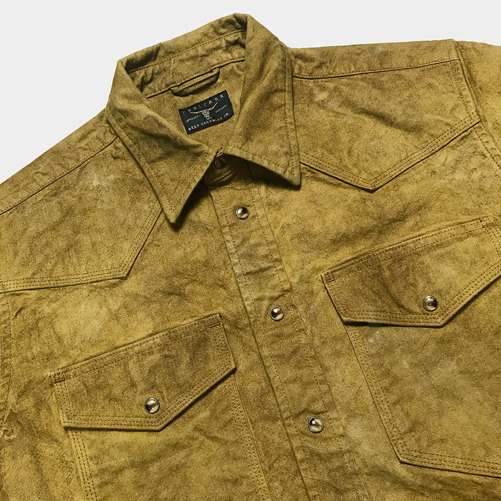 Rrl shearling deals western shirt jacket
