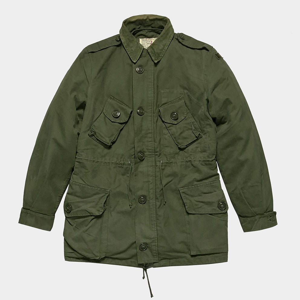 BZEN J9 MKll- RECYCLED USED CANADIAN ARMY COMBAT COAT MKll FROM 1967-1991- OLIVE GREEN